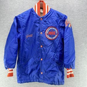 VTG F & C SPORTSWEAR - Youth Michigan National Hockey League Lined w/ Orlon Sz M